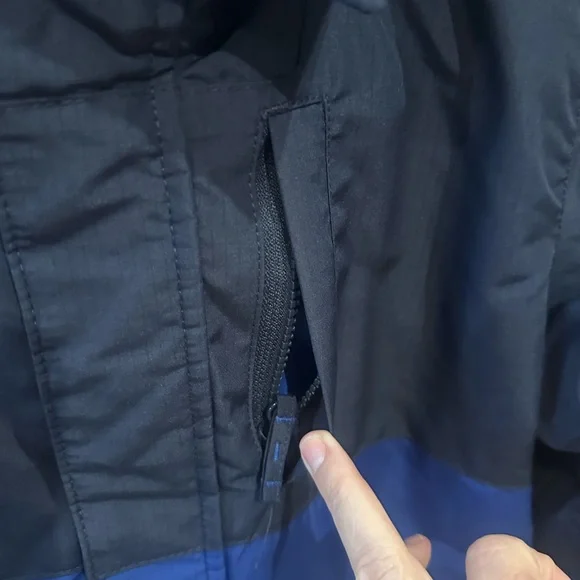 Children’s Place blue youth Large jacket size 10-12 - Picture 5 of 6